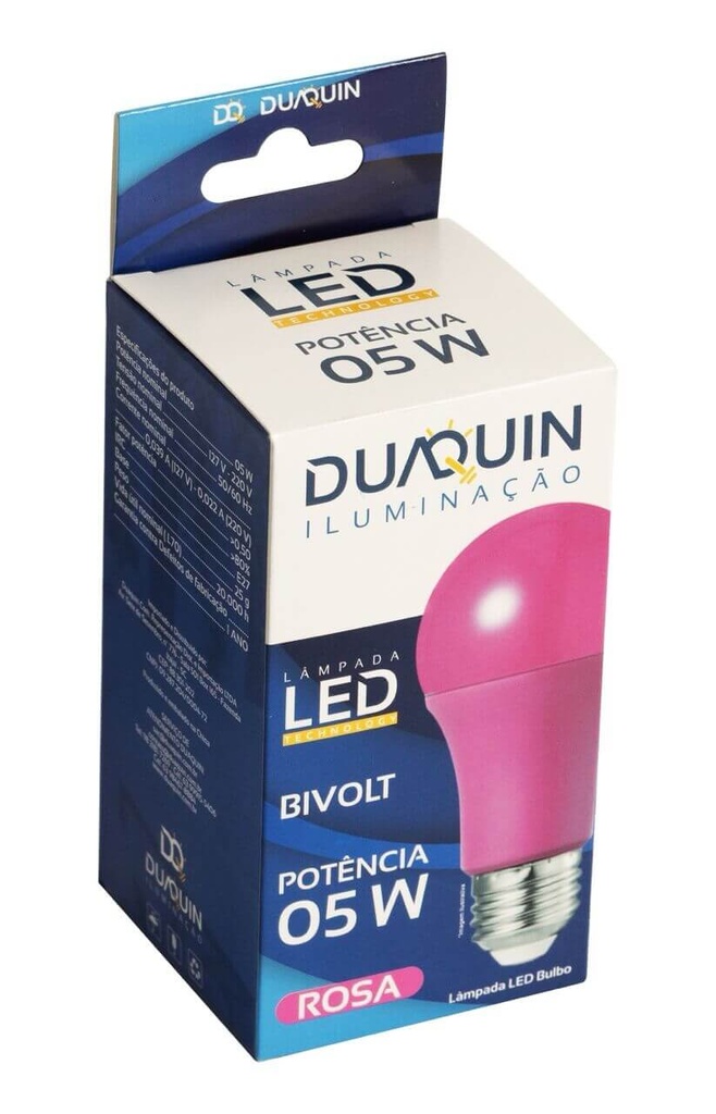 Lâmpada Bulbo Colorida