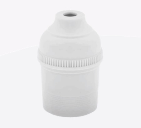[BST027223] BOCAL/SOQUETE E27 C/RABICHO TERMOPLAST.4A 127-220V BRANCO (cópia)